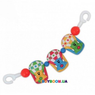 Погремушка для коляски Baby Mix Мишки на шарах SK10158